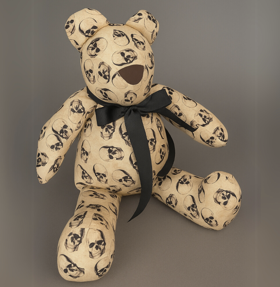 OSO DE TELA DE CALAVERAS HALLOWEEN REGALO